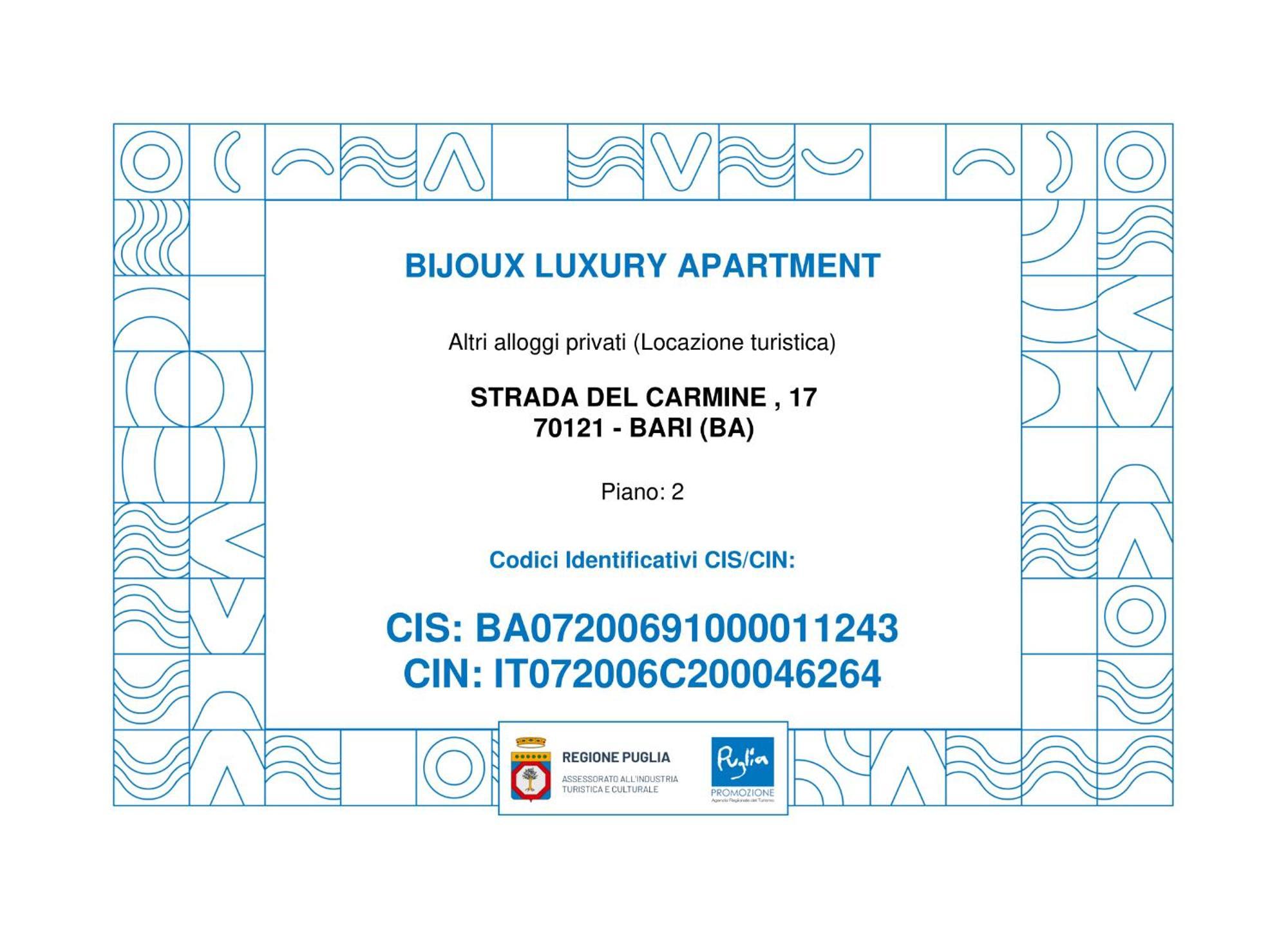 Bijoux Luxury Apartment In Old Town باري المظهر الخارجي الصورة